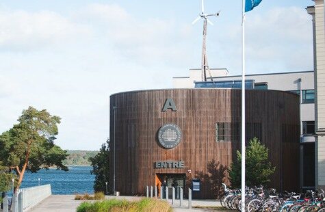 Entré BTH, campus Gräsvik